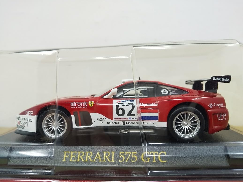 Amazon | □ アシェット 1/43 FERRARI 575 GTC フェラーリ レーシング